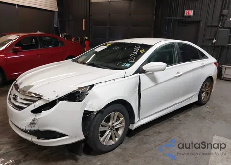 2014 Hyundai Sonata Gls из США, поврежденный, VIN 5NPEB4AC2EH855194